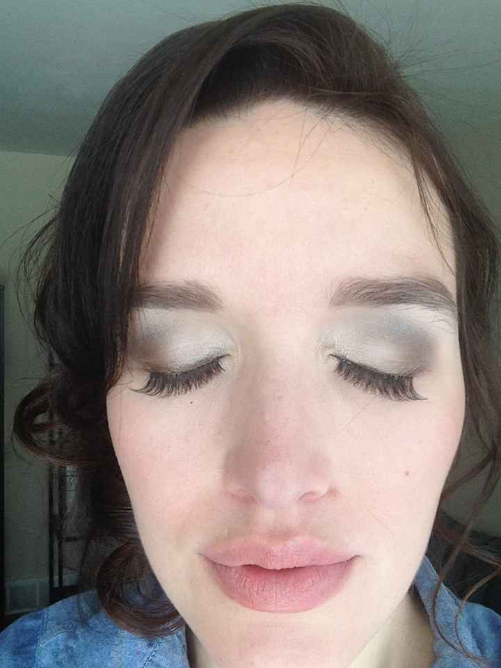 Hair and Makeup Trial (Pics!)