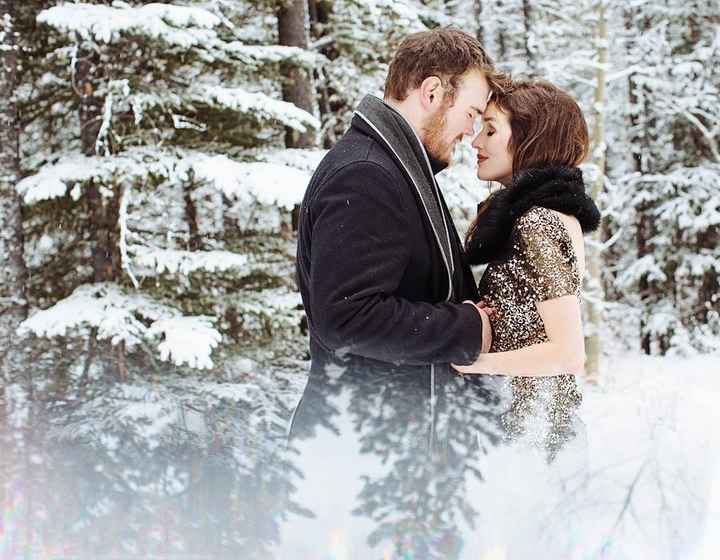 Winter Engagement Photo Sneak Peek (Pic!)