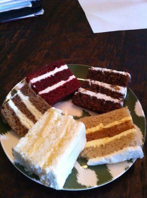 Cake Tasting...yes it was yummy (pics to make you hungry!)
