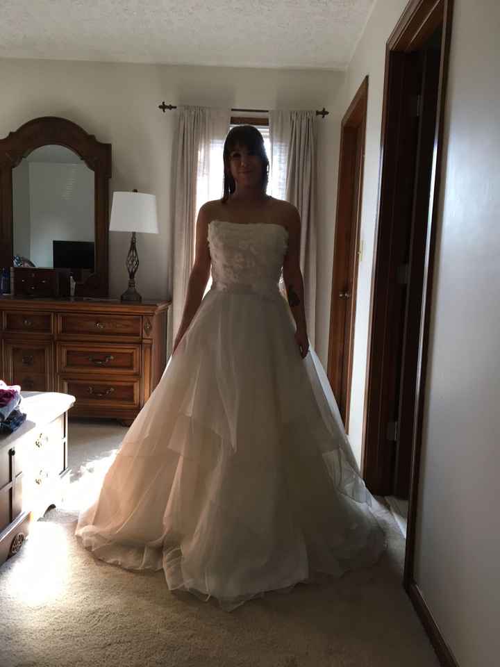 Saw my dress again!
