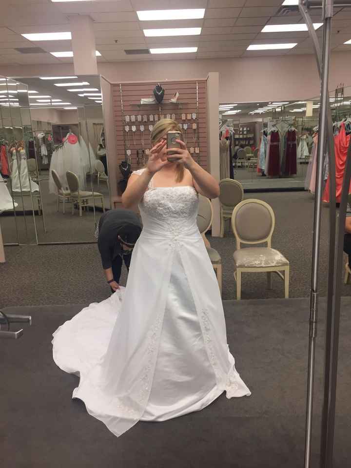 Having dress regrets