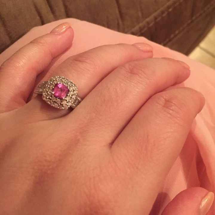 Lets see those beautiful engagement rings