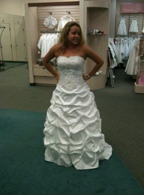 Picked up my dress yesterday! (Pics)