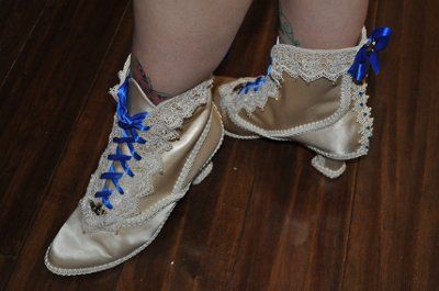 Finally Finished My DIY Wedding Boots!