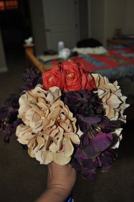 DIY - Silk Flower Bouquet