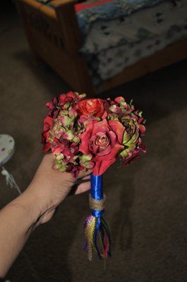 DIY - Silk Flower Bouquet