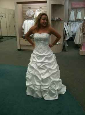 Picked up my dress yesterday! (Pics)