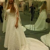 Show me your dress with you vs the model!