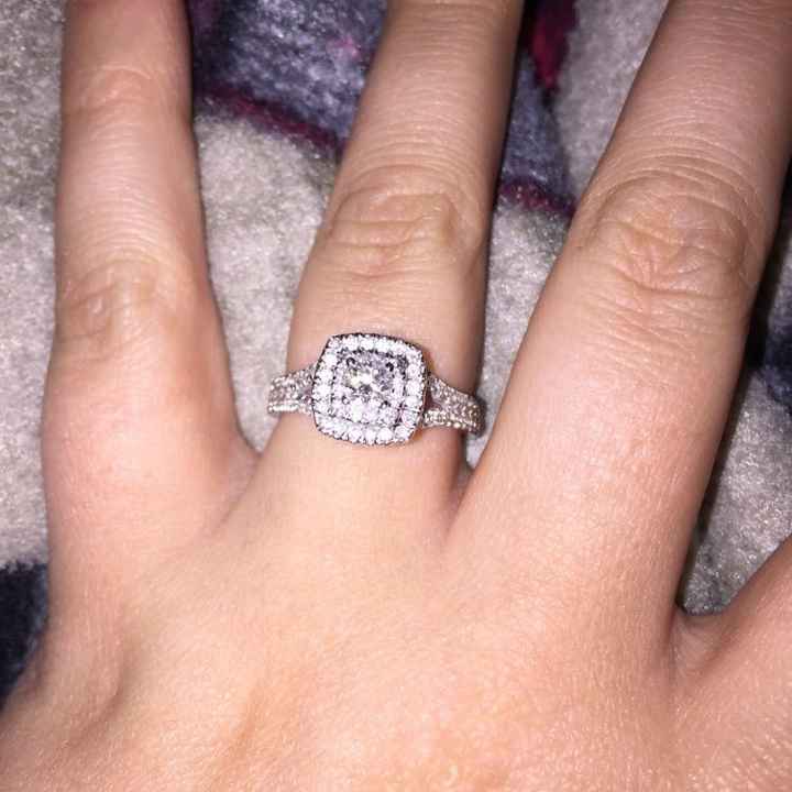 Engagement ring/wedding ring