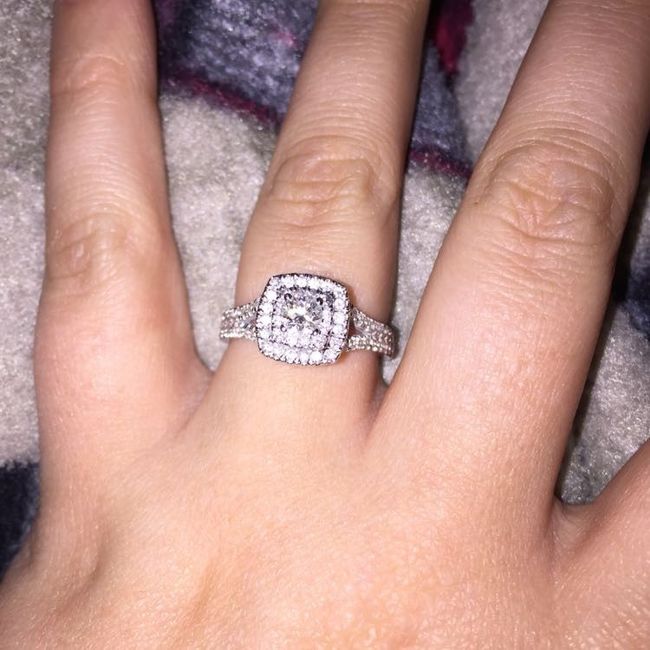 Engagement ring/wedding ring