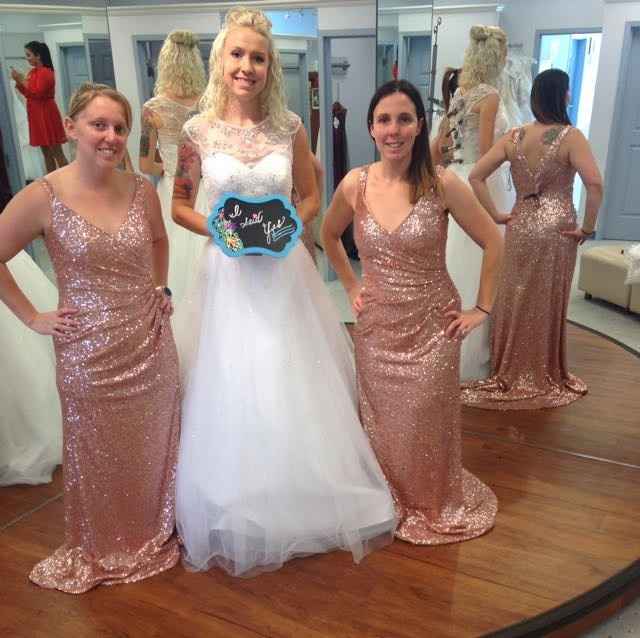 Show me ya dress! Bridesmaids dress that is.