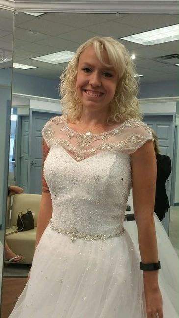 Let me see what you're wearing on your wedding day