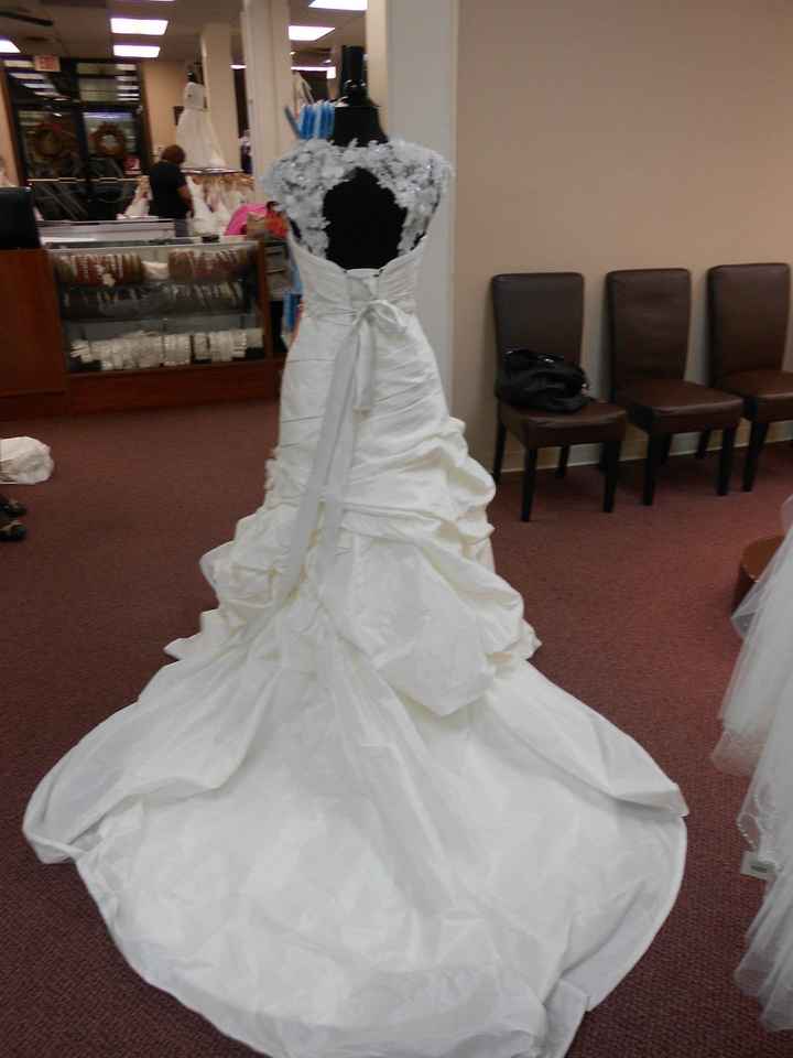 I rang the Bell and Said yes to the dress!! Lets see some of your dresses!!