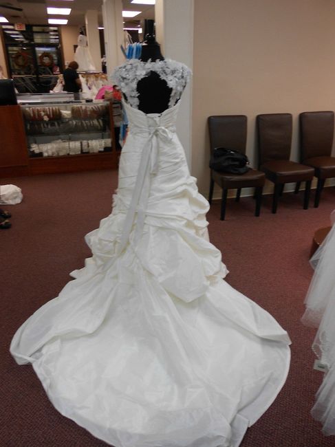 I rang the Bell and Said yes to the dress!! Lets see some of your dresses!!