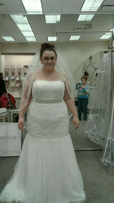 Let's show off our dresses.