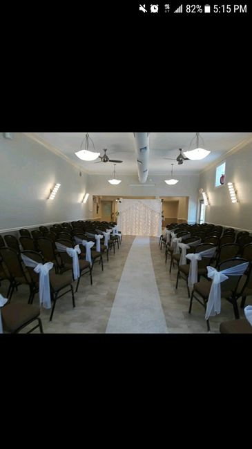 Ceremony + reception chairs