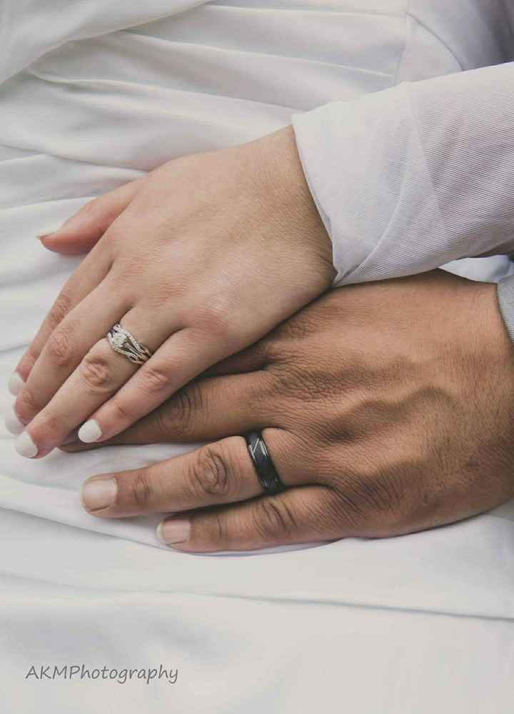 Show me the wedding bands....