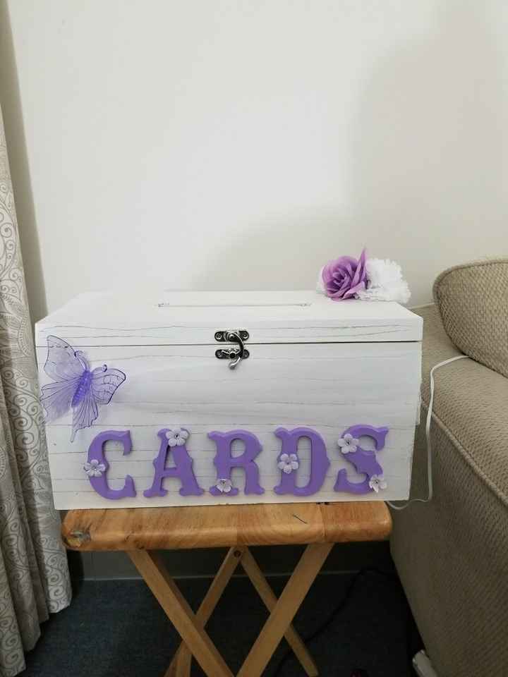 diy card box that my fiance and i made! 😊 - 1