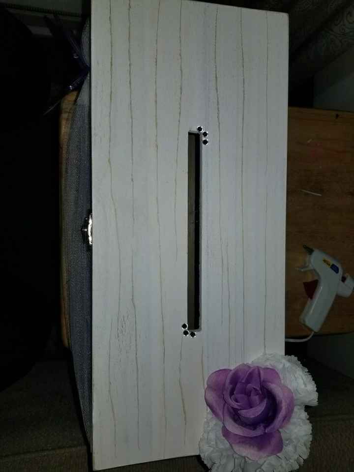 diy card box that my fiance and i made! 😊 - 2