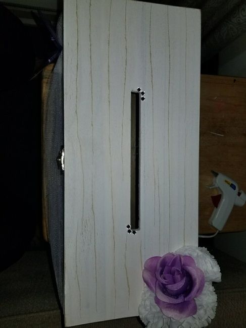 diy card box that my fiance and i made! 😊 - 2
