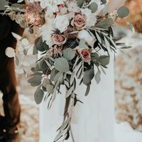 My bouquet and the flowers in the centerpieces will look more like these. 