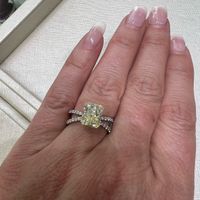 Blue wedding ring - 1