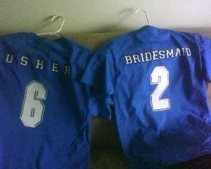 Whaddaya think of the team t-shirts I made?
