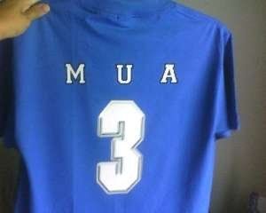 Whaddaya think of the team t-shirts I made?