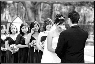 Pictures of you in other weddings....