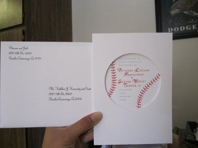 Any cute ideas for the back of invitation envelopes?