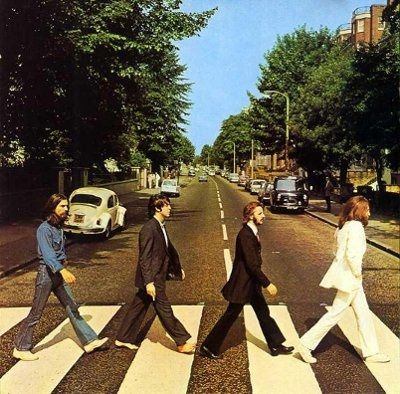 Beatles Themed Engagement Photos