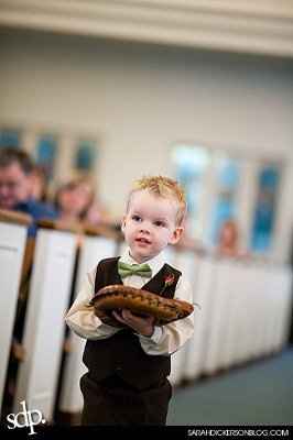 Is this baseball themed wedding idea taking it too far?