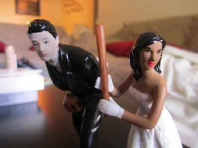 Okay I have finished painting my cake toppers! What do you think?