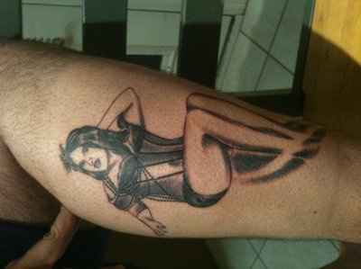 13 days before the wedding & FS surprises me by getting this tattoo...