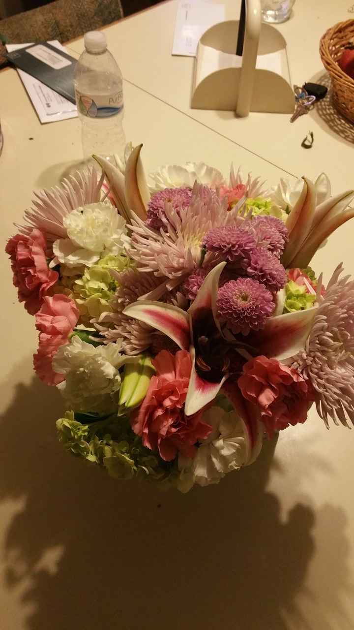 DIY- flower centerpiece with Pics