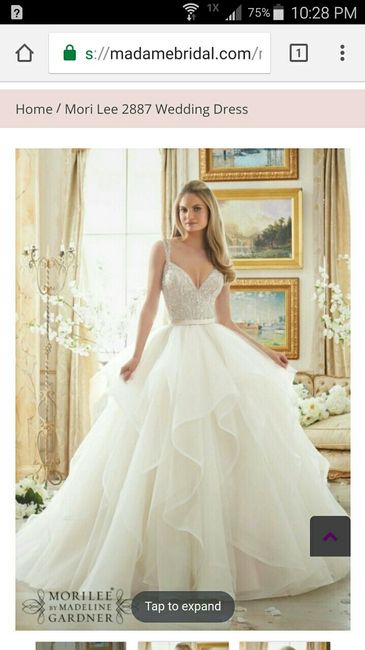I can't spend $3000 + on a dress