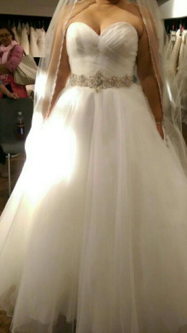 i said yes to the dress!! What's yours?! - 1