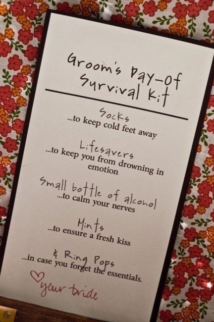 Groom's Gifts