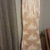  Champagne wedding dress - 2