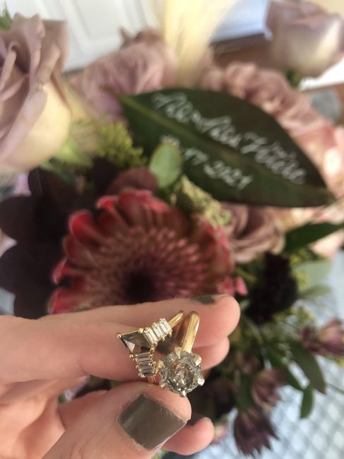 Ring catching on everything - kite shape diamond - 1