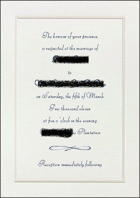 Opinions on Our Invites