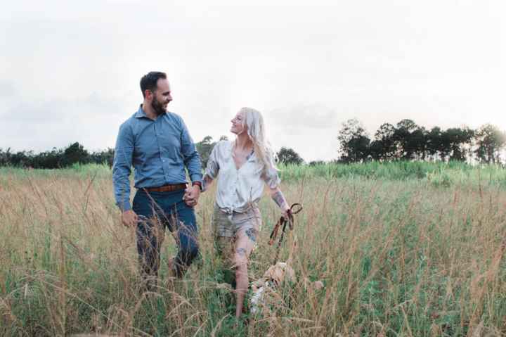 Last minute engagement shoot anxiety--did anyone wear high-waisted jeans? - 2
