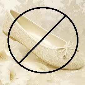 Need flat bridal shoes