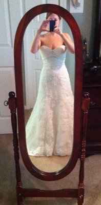 How did your dress fit? Kinda a silly question...