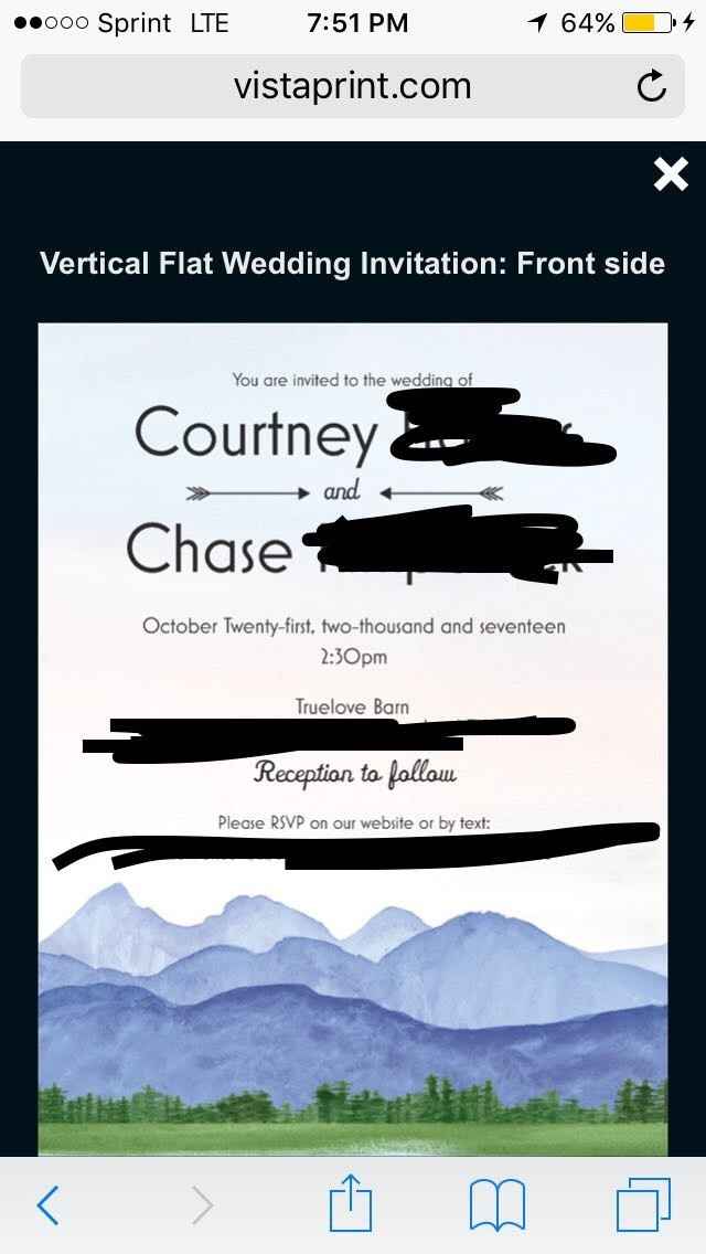 Oops! Re-ordered invites.