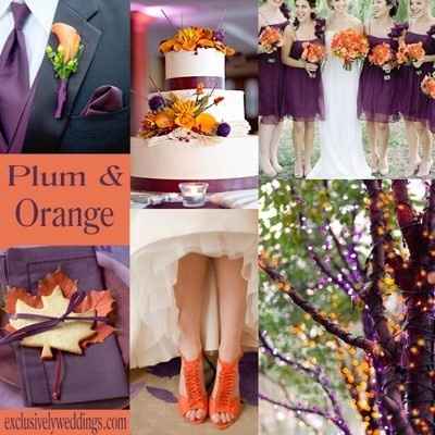 Colors for October wedding?