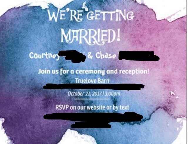 Oops! Re-ordered invites.