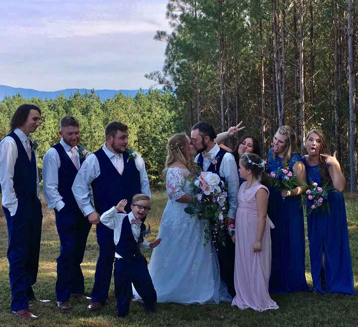 I’m a married woman now!