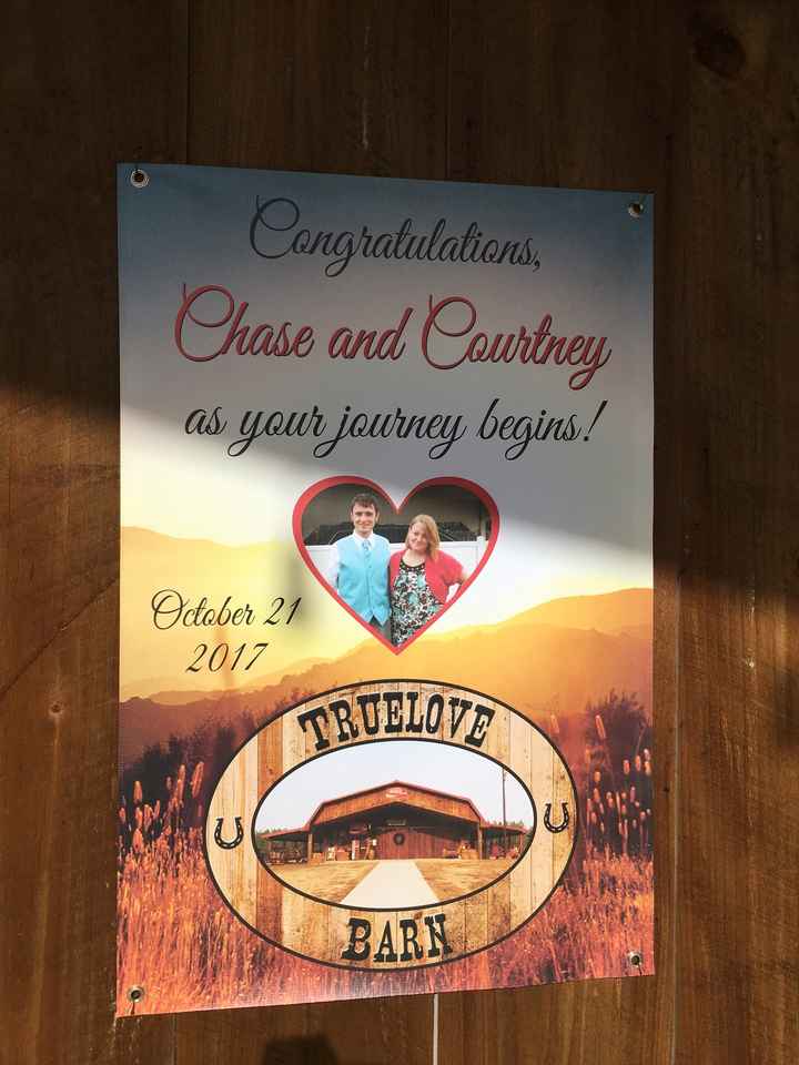 I’m a married woman now!