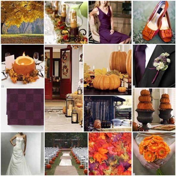 Colors for October wedding?